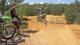 DIRT BIKE SUICIDE DROP!