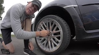 BIG BOY'S WRX GETS WHEELS!