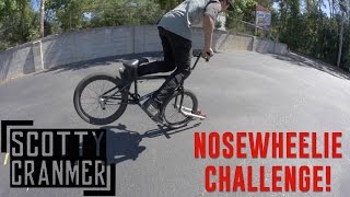 BMX NOSE MANUAL CHALLENGE!