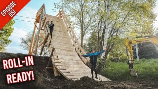Der Anlaufturm ist fertig! - TRAUM MTB FEATURE...