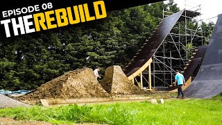 BUILDING A BRAND NEW MTB DIRT JUMP LINE MY...