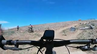 Riding Hill Loop (Blue/Intermediate) on a Fat Bike