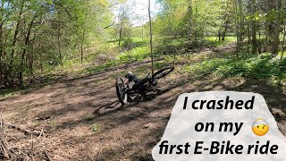 First ride & crash on my Canyon Torque:ON