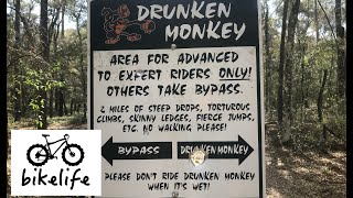 Riding Drunken Monkey Mountain Bike Trail -...