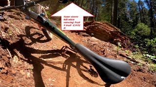Trail 8 Access popular green singletrack trail...
