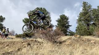 Gap jump on Paymaster Trail at Maryland...