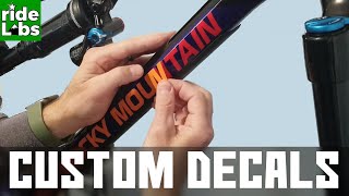 Rocky Mountain Altitude - Changing decals