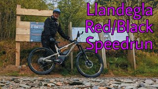 LLANDEGLA Red/Black Trail HOT LAP (How fast...