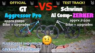 GT Aggressor Pro VS Schwinn Al Comp plus 9K...