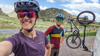 FINALLY RIDING TOGETHER AGAIN (first MTB ride...