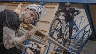 MTB Bike Battle auf Hinderniskurs mit 29 Zoll...