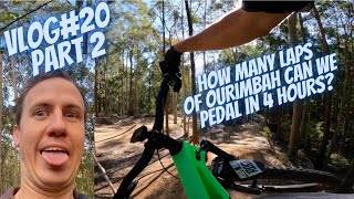 How many Ourimbah laps can We Pedal in 4...