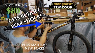 Mongoose Temissor Gets New Suntour Rear Shock...
