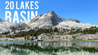 Saddlebag Lake - water taxi and  20 Lakes...
