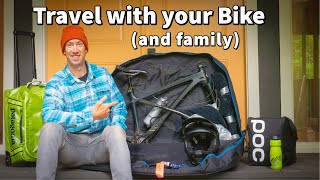 How to fly with a bike! Traveling to Berm Peak...