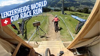 Lenzerheide World Cup track POV following Neko...