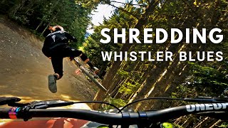 The Craziest Lap Down a Blue Trail! | Whistler...