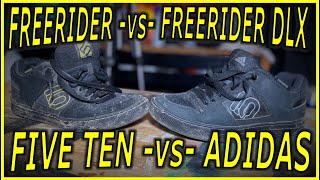 Comparing my old Five Ten Freeriders with my...