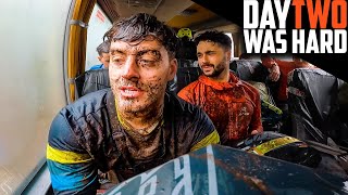 RACING AND CRASHING ENDURO IN THE RAIN!! TRANS...