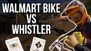Walmart Bike VS Whistler Bike Park