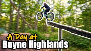 A Day at Boyne Highlands Bike Park • The...