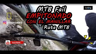 SUSTO DEL DÍA  | CAÍDA MTB se clava el...
