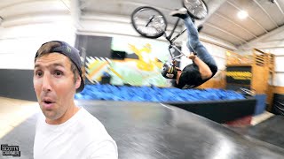 The Impossible Front Flip Challenge With Spencer!