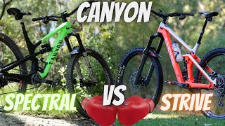 Canyon Spectral VS Canyon strive DECIDED |...