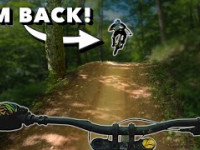 Getting back in the groove at Snowshoe Bike Park.