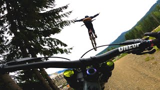 This Kid rides like a Pro Mountain Biker......