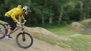 HE'S READY FOR THE GAP JUMPS