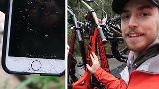 Broke My iPhone Mountain Biking