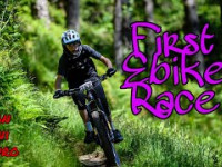 HIS FIRST EBIKE RACE