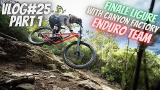 Riding Finale Ligure with Canyon Factory...