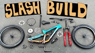 Custom Painted Trek Slash -- Bike-Build