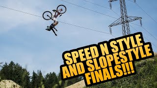 CRANKWORXS SPEED N SYLE AND SLOPESTYLE FINALS!!!