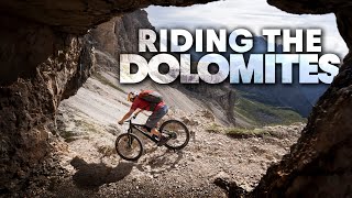 No Room For Mistakes! High-Alpine MTB in the...