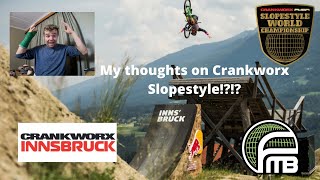 THE CRAZIEST CRANKWORX SLOPESTYLE EVER??? - MY...