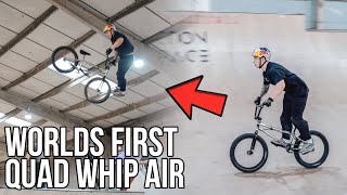 WORLDS FIRST QUAD TAIL-WHIP AIR!