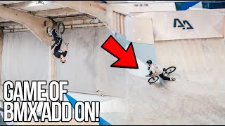 FIRST TO CRASH LOSES THE GAME | BMX ADD ON