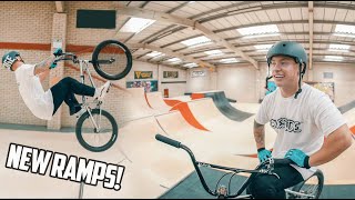 SENDING GAPS on brand NEW RAMPS!