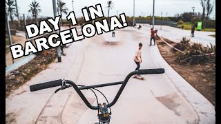 DAY 1 IN BARCELONA WITH THE BOYS!