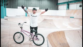 Riding brand NEW SKATEPARK for the first time!