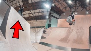 He tried to FOOT-JAM a 18 FOOT VERT WALL!