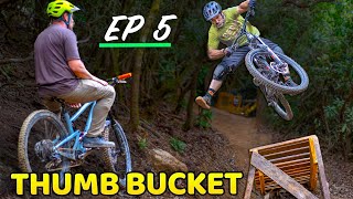 Thumb Bucket EP5 (Building a Huge Berm and Hip...