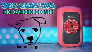 Fix Broken  Garmin Mount Tabs with Dog Ears GPS