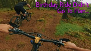 THIS BIRTHDAY RIDE HAD LOTS OF PROBLEMS