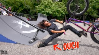 I Have Never Seen This Happen On A Bike Before!