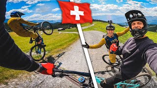 BIKEPARK LAAX in der SCHWEIZ! Enduro &...