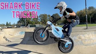 Riding a Shark Bike! Monster Jam Megalodon RC...